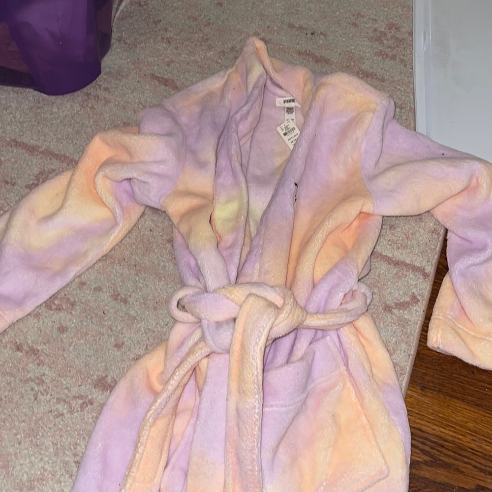 PINK Fuzzy Robe